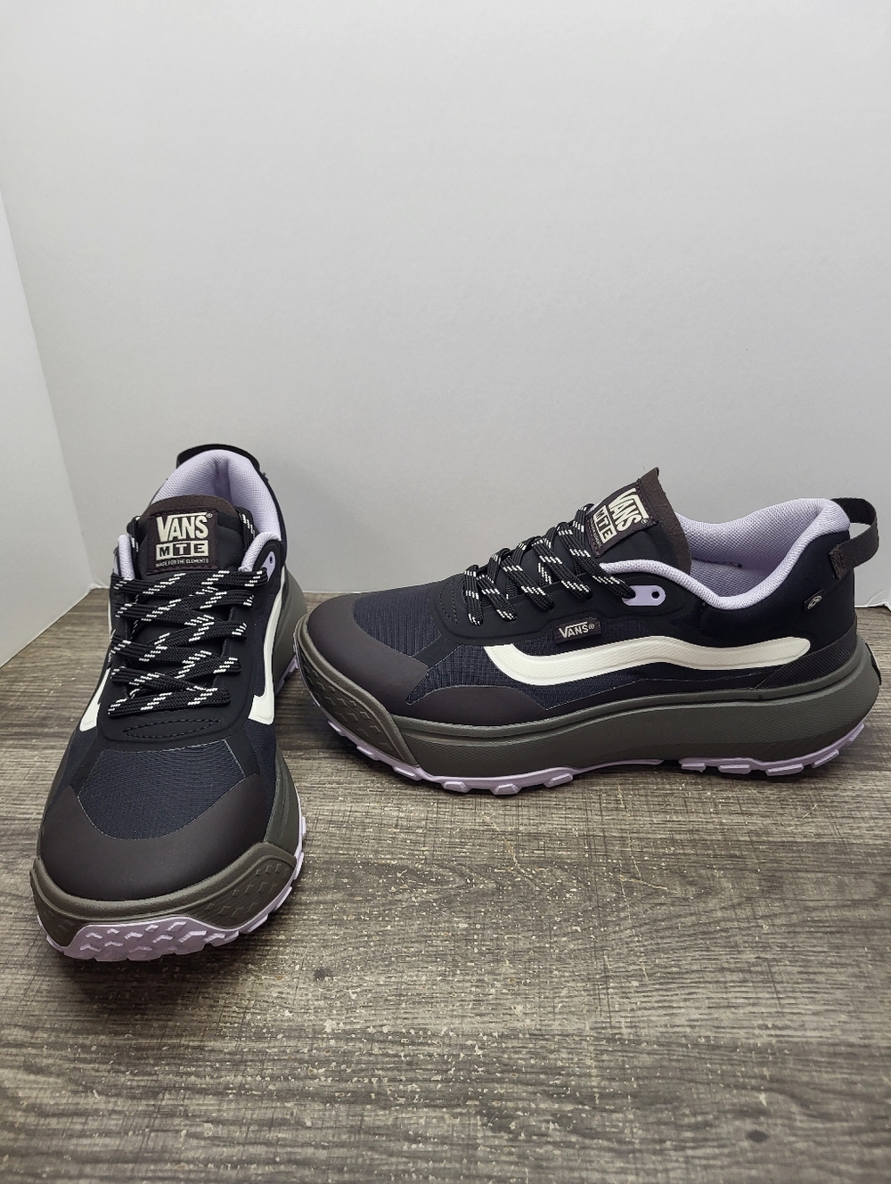 Vans MTE Crosspath Black Purple Sneakers Mens 8.5 Women's 10 NEW